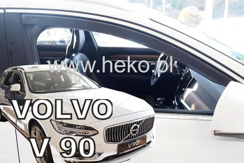 Deflektory-ofuky oken Volvo V90 přední