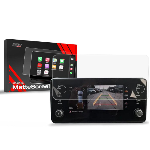 Matná folie na LCD display navigace Škoda Fabia