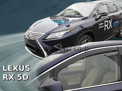 Deflektory-ofuky oken Lexus RX