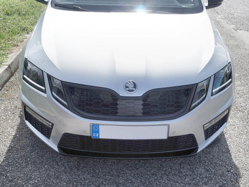 Nástavec předního nárazníku Škoda Octavia III RS facelift