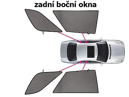 Sluneční clony CarShades JAGUAR X-Type, 4-dvéř.