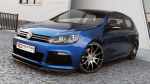 Přední spoiler nárazníku Volkswagen Golf VI R