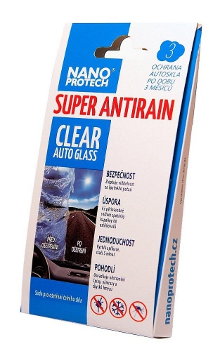 Ochranný nanopovlak na autoskla NANOPROTECH ANTIRAIN