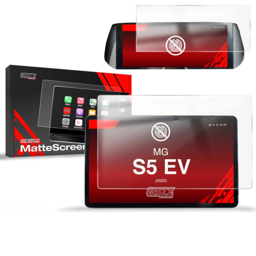 Matná folie na LCD display navigace MG S5 EV 12,8" (2025)