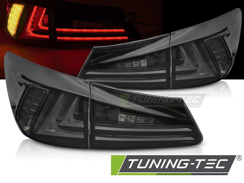 Zadní LED světla pro Lexus IS II - kouřové provedení