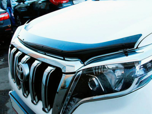 Plexi lišta přední kapoty Toyota Landcruiser 150