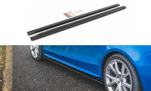 Nástavky prahů Audi A4 / S-Line / S4 B8 
