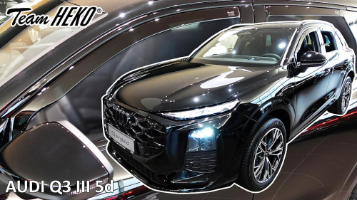 Deflektory-ofuky oken Audi Q3 III + zadní