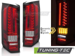 Zadní LED světla s dynamickým blinkrem Volkswagen Crafter, červeno-bílé provedení