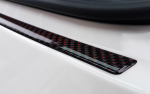 Kryt prahu zadních dveří Audi Q3 - karbon, červený