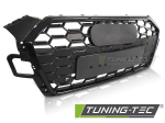Přední maska Sport pro Audi A5 F5 - provedení černý lesk