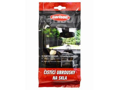 Čistící ubrousky CARLSON na sklo 30Ks