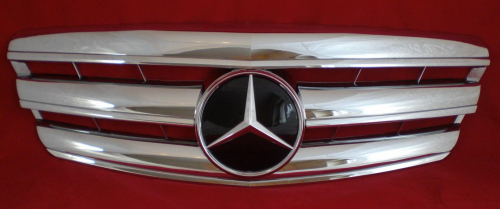 Sportovní maska s logem Mercedes S Class W221, celochrom