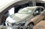 Deflektory-ofuky oken Mitsubishi Colt VII, 5dvéř. (+ zadní)