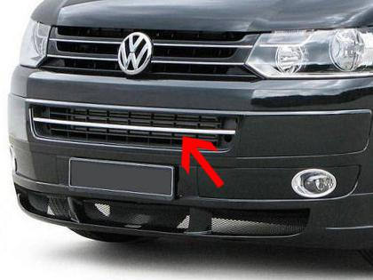 Nerez lišta předního nárazníku Volkswagen T5