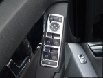 Chrom kryty ovladačů oken ve dveřích Mercedes C / E / B