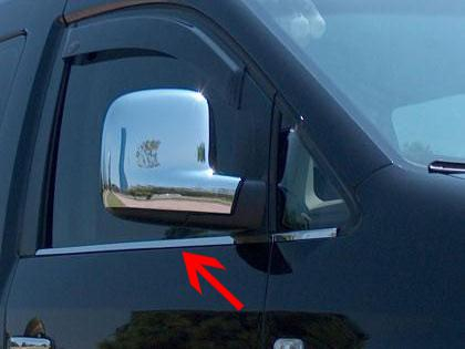 Lišta okna - nerez spodní Volkswagen T5