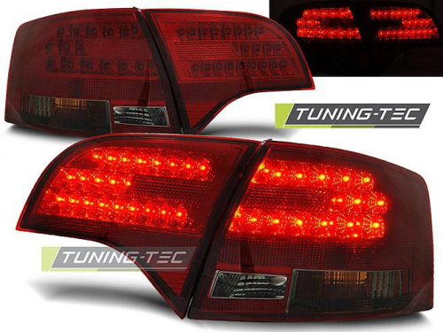 Zadní světla LED AUDI A4 B7 Avant červená/kouřová