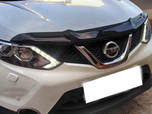 Plexi lišta přední kapoty Nissan Qashqai II