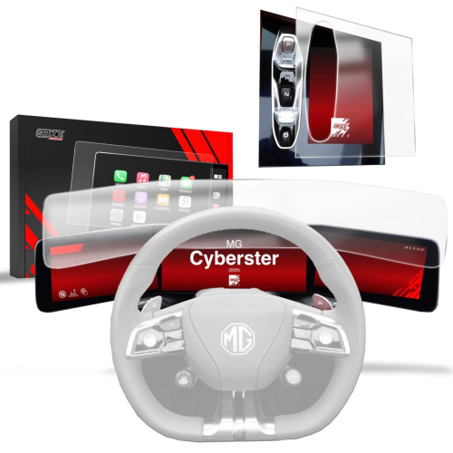 Matná folie na LCD display navigace MG Cyberster (2025)
