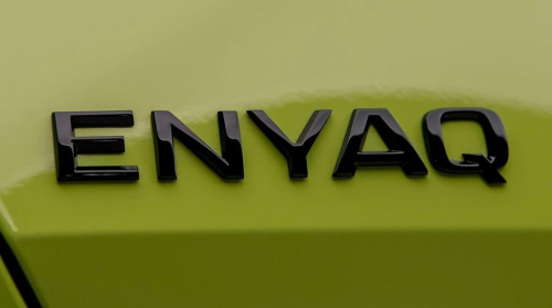 Škoda Enyaq zadní nápis "ENYAQ" Originál - černý