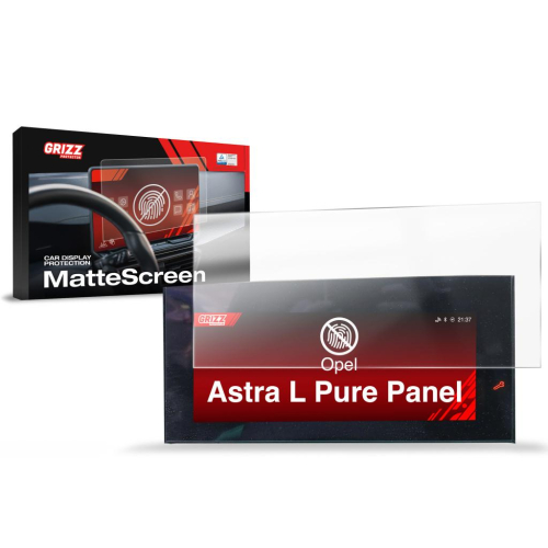 Matná folie na LCD display navigace Opel Astra L Pure Panel 10" (2021-2025)