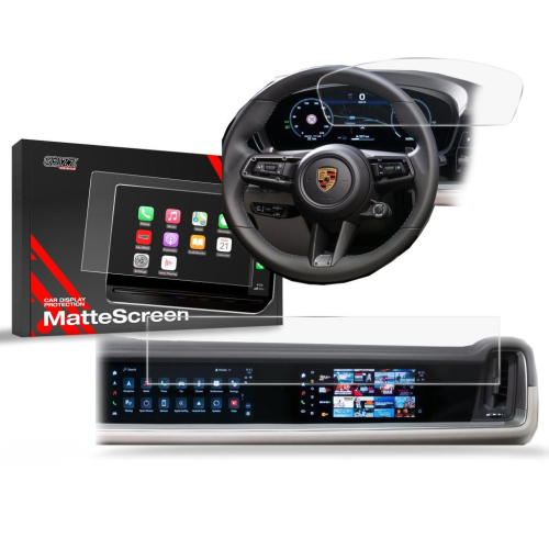 Matná folie na LCD display navigace Porsche Cayenne 3