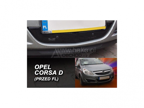 Zimní clona horní Opel Corsa D pred facelift