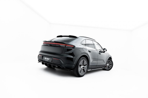 Zadní spoiler nárazníku Porsche Macan EV Mk1 s žebrováním