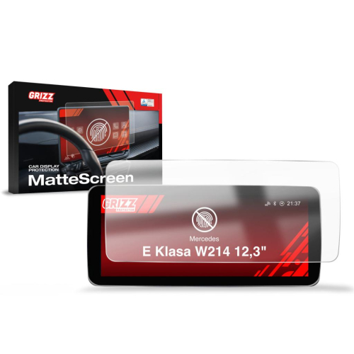 Matná folie na LCD display navigace Mercedes E Class W214 Widescreen (2023-2025)