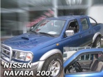 Deflektory-ofuky oken Nissan Navara Pick up