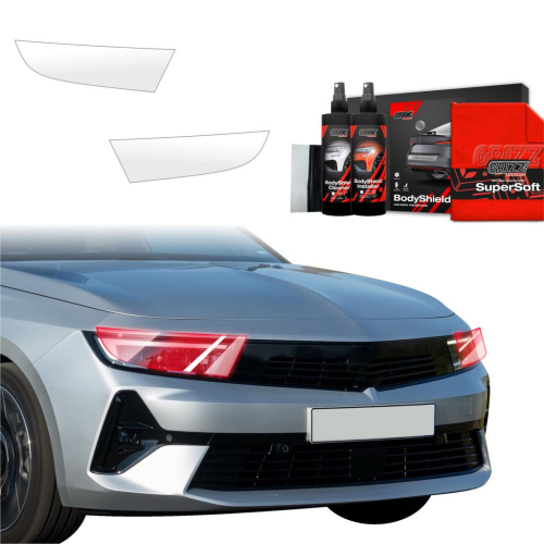 Ochranná folie GRIZZ na přední světlomety Opel Astra