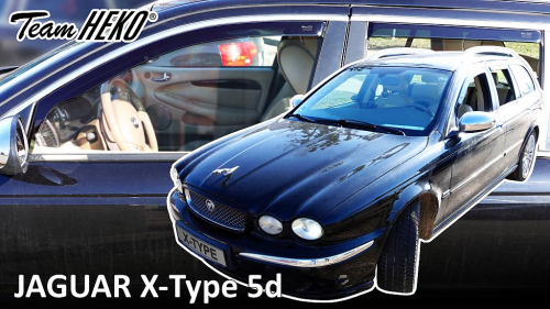 Deflektory-ofuky oken Jaguar X-Type (combi) + zadní