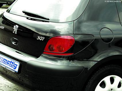 Kryty zadních světel Peugeot 307