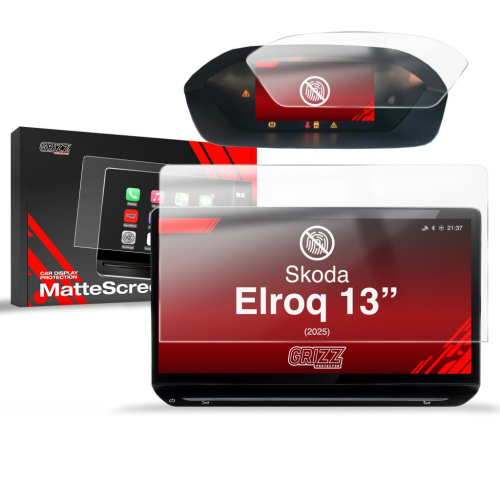 Matná folie na LCD display navigace Škoda Elroq 13" (2025)