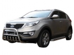Přední nerez rám Kia Sportage