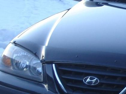 Plexi lišta přední kapoty Hyundai Elantra III