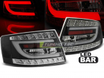 Zadní LED světla Audi A6 sedan - černo-čiré
