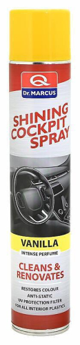 Cockpit spray na palubni desku SHINING Vanilla 750ml