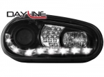 Přední světla LED Devil Eyes Volkswagen Golf IV