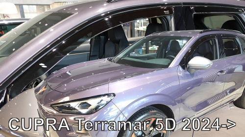 Deflektory-ofuky oken Seat Cupra Terramar (+ zadní)