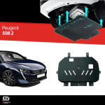 Ocelový kryt pod motor (2mm) Peugeot 508 II