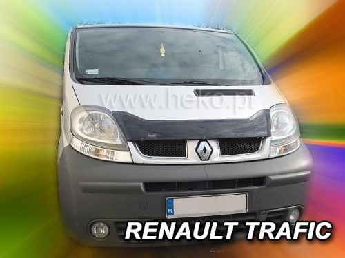Plexi lišta přední kapoty Renault Trafic
