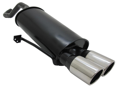 Sportovní výfuk Novus Renault Clio III 2x76mm SR-Design