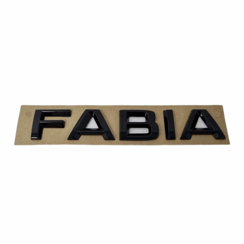 zadní nápis "FABIA" originál - černý