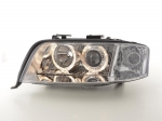 Přední světla s Angel Eyes Audi A6 xenon