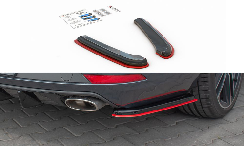 Nástavky zadního nárazníku V.4 Seat Leon Cupra Mk3 Facelift Sportstourer