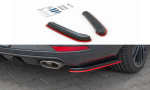 Nástavky zadního nárazníku V.4 Seat Leon Cupra Mk3 Facelift Sportstourer