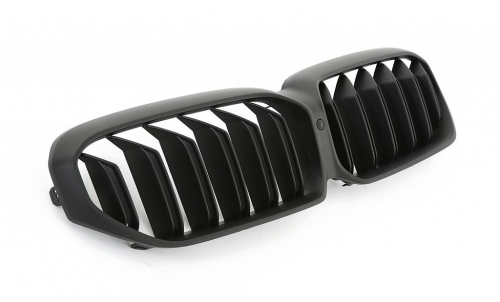 Maska-ledvinky pro BMW G30/G31 LCI, černá matná, dvojitá žebra
