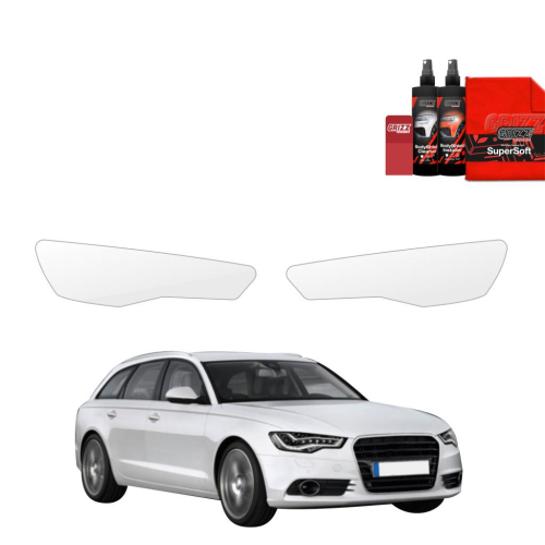 Ochranná folie GRIZZ na přední světlomety Audi A6 C7 Avant